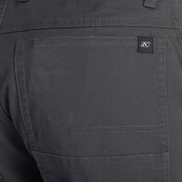 Pantaloni Utility Stretch Canvas Asphalt 25