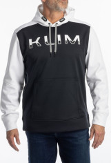 Hanorac Petrol Pullover Black White 25