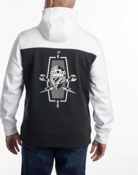 Hanorac Petrol Pullover Black White 25