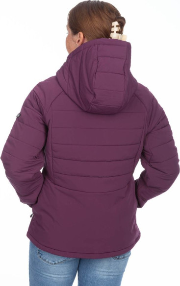 Geaca Dama Waverly Stretch Insulated Hooded Italian Plum 25