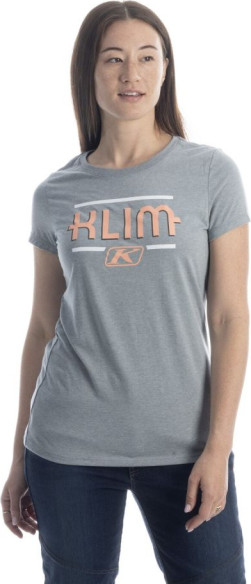Tricou Dama Kute Corp SS Heathered Gray Desert Flower 25