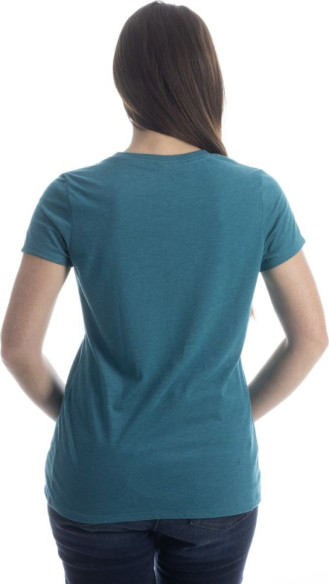 Tricou Dama Kute Corp SS Heathered Teal Beach Glass 25