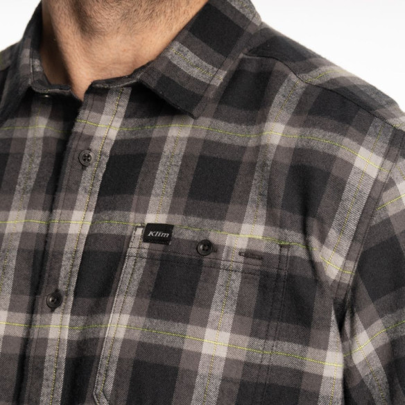 Camasa Alderson Midweight Black Asphalt 25