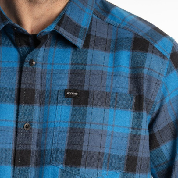 Camasa Cottonwood Midweight Blue Fusion Black 25
