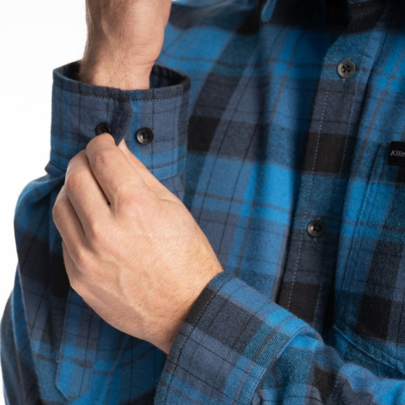 Camasa Cottonwood Midweight Blue Fusion Black 25