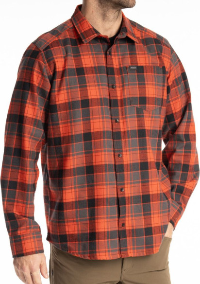 Camasa Cottonwood Midweight Fiery Red Black 25