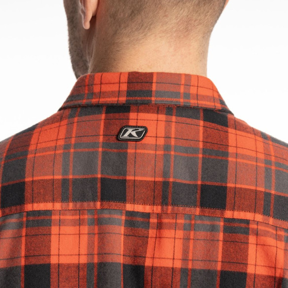 Camasa Cottonwood Midweight Fiery Red Black 25
