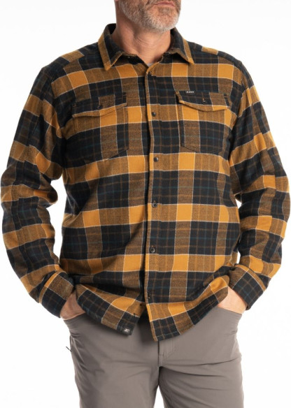 Camasa Owen Heavyweight Golden Brown Black 25