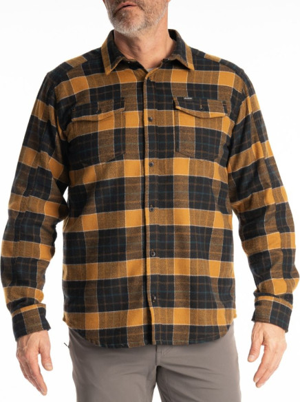Camasa Owen Heavyweight Golden Brown Black 25