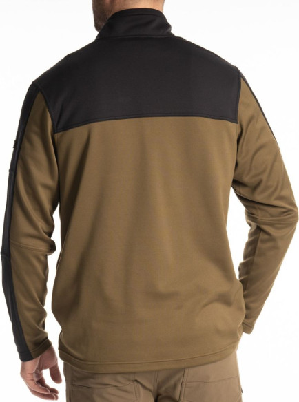 Bluza Glacier 1 4 Zip Dark Olive Black 25