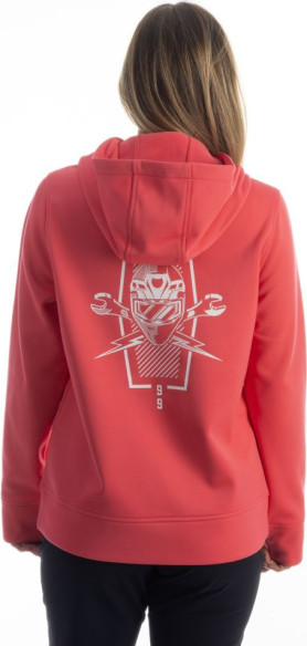 Hanorac Dama Petrol Pullover Rouge Red White 25