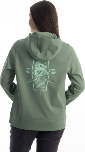 Hanorac Dama Petrol Pullover Hedge Green Beach Glass 25