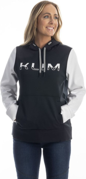 Hanorac Dama Petrol Pullover Black White 25