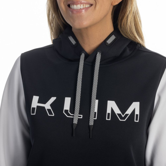 Hanorac Dama Petrol Pullover Black White 25