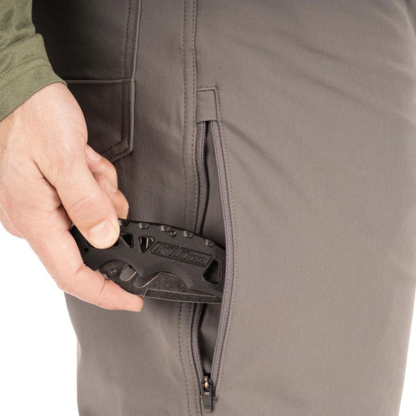 Pantaloni Moto Textili Transition Softshell Tall Castlerock 25