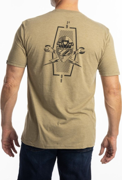 Tricou Petrol Tri-blend Coyote Brown Heather Black 25