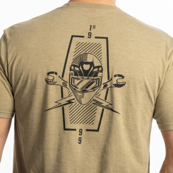Tricou Petrol Tri-blend Coyote Brown Heather Black 25