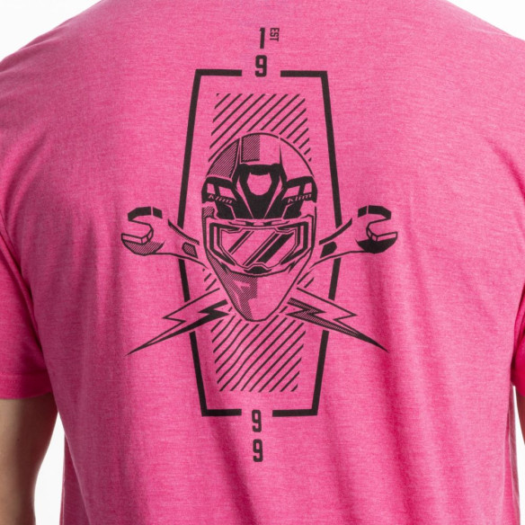 Tricou Petrol Tri-blend Fuchsia Frost Black 25