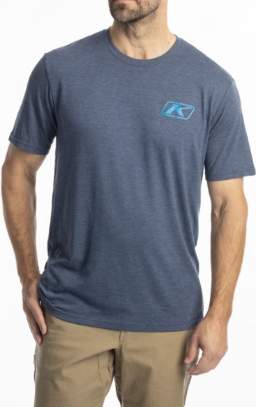 Tricou Rippin Tri-Blend Navy Frost White 25