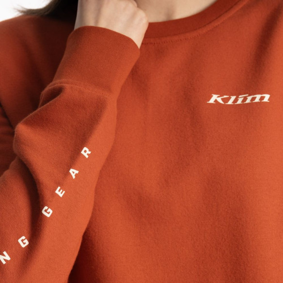 Bluza Dama Morgan Ridge Crew Picante Papyrus 25