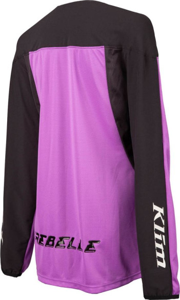 Tricou Moto MX Enduro Dama Rebelle Dewberry Black 25