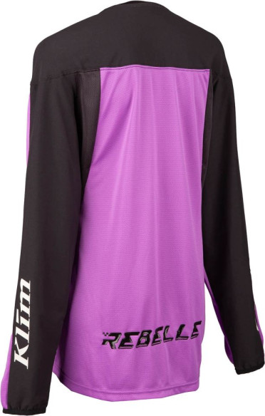 Tricou Moto MX Enduro Dama Rebelle Dewberry Black 25