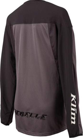 Tricou Moto MX Enduro Dama Rebelle Asphalt Black 25