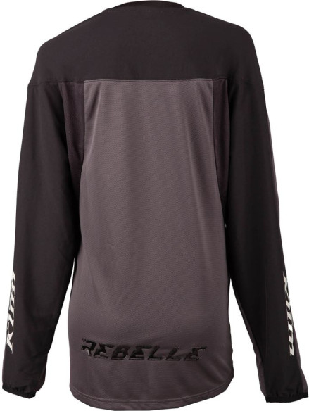 Tricou Moto MX Enduro Dama Rebelle Asphalt Black 25