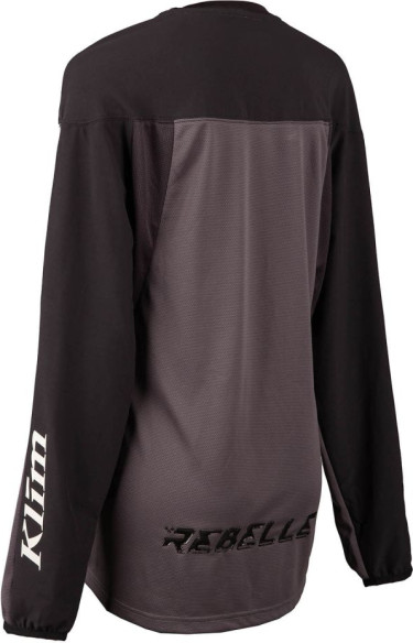 Tricou Moto MX Enduro Dama Rebelle Asphalt Black 25
