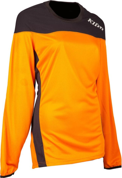 Tricou Moto MX Enduro Dama Rebelle Ember Orange Black 25