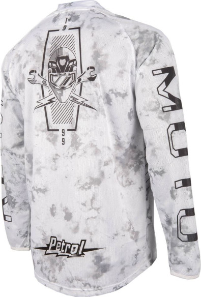 Tricou Moto MX Enduro Petrol Ignite White 25