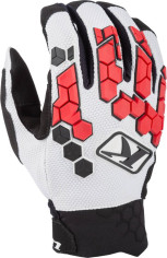Manusi Moto MX Enduro Dakar White Black 25