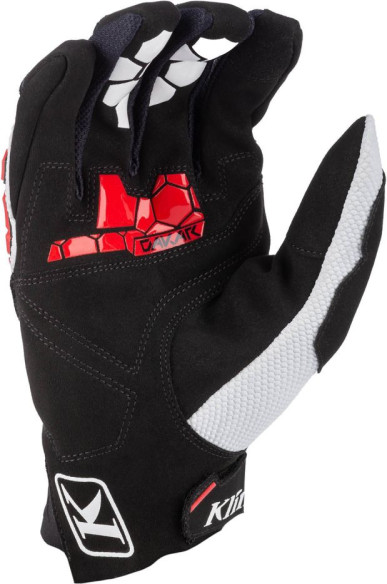 Manusi Moto MX Enduro Dakar White Black 25
