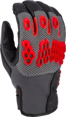 Manusi Moto MX Enduro Baja S4 Black Fiery Red 25