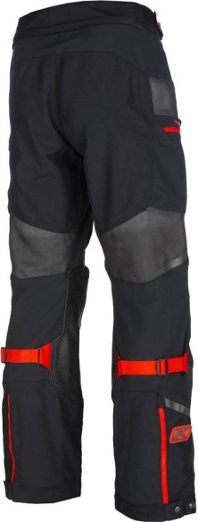 Pantaloni Moto Textili Baja S4 Short Black Fiery Red 25