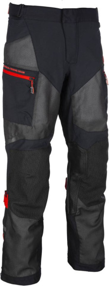 Pantaloni Moto Textili Baja S4 Short Black Fiery Red 25