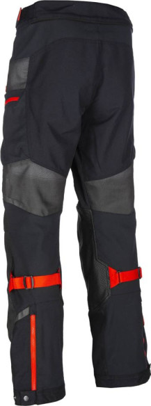 Pantaloni Moto Textili Baja S4 Short Black Fiery Red 25