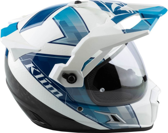 Casca Moto Full-Face Krios Pro Helmet ECE DOT Spectrum White Blue 25