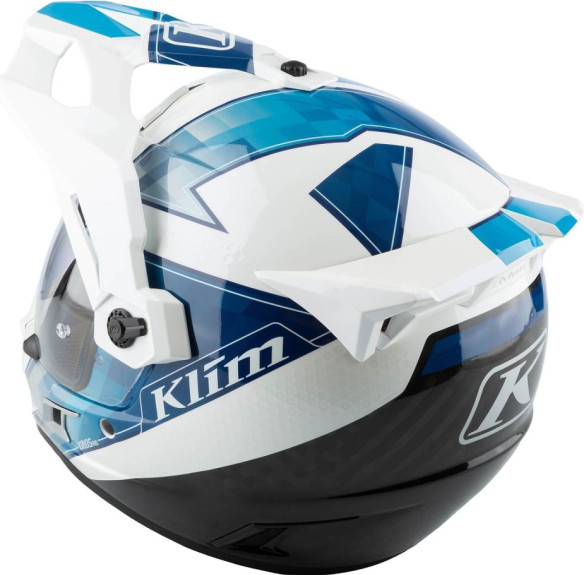 Casca Moto Full-Face Krios Pro Helmet ECE DOT Spectrum White Blue 25