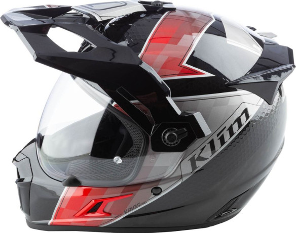 Casca Moto Full-Face Krios Pro Helmet ECE DOT Spectrum Black Fiery Red 25