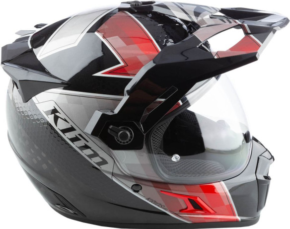 Casca Moto Full-Face Krios Pro Helmet ECE DOT Spectrum Black Fiery Red 25