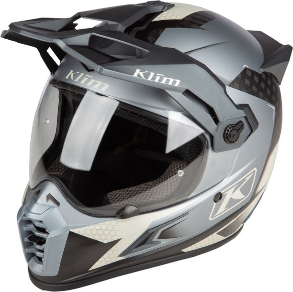 Casca Moto Full-Face Krios Pro Helmet ECE DOT Charger Gray 25
