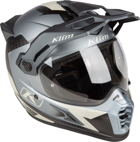 Casca Moto Full-Face Krios Pro Helmet ECE DOT Charger Gray 25