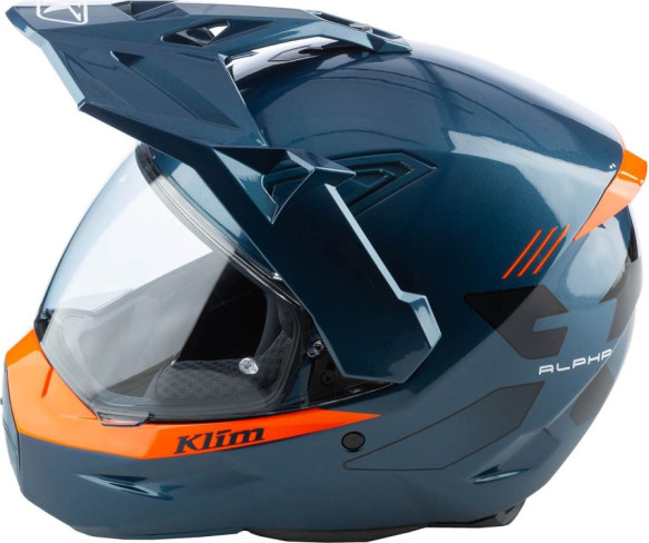 Casca Moto Full-Face X1 Alpha ECE DOT Gloss Concept Petrol Strike Orange 25