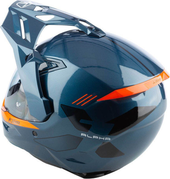 Casca Moto Full-Face X1 Alpha ECE DOT Gloss Concept Petrol Strike Orange 25