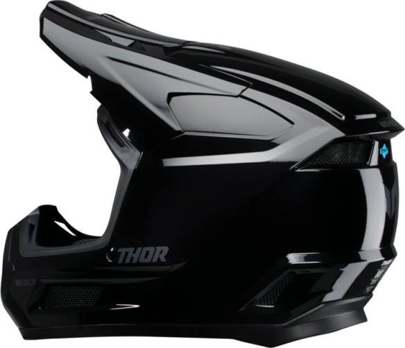 Casca Moto MX Enduro Copii Fleet Blackout Gloss Black 25