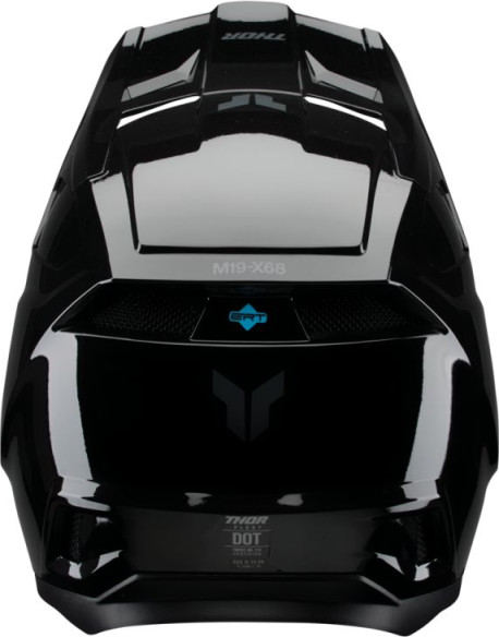 Casca Moto MX Enduro Copii Fleet Blackout Gloss Black 25