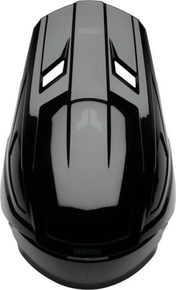 Casca Moto MX Enduro Copii Fleet Blackout Gloss Black 25