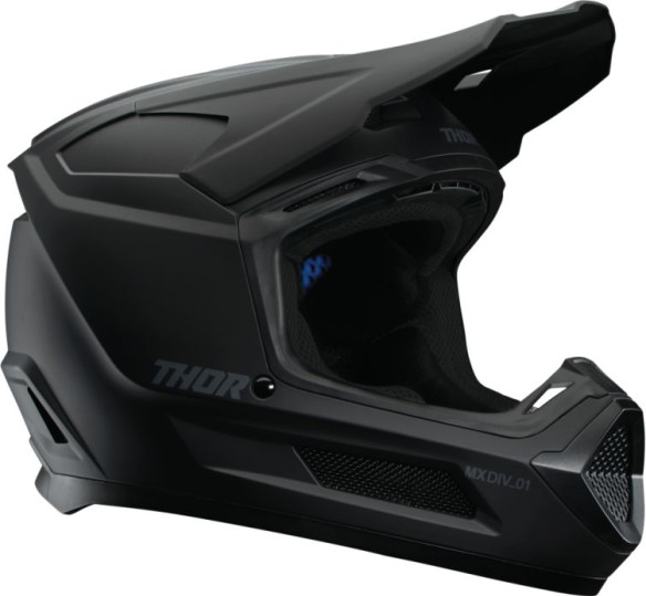 Casca Moto MX Enduro Copii Fleet Blackout Matte Black 25