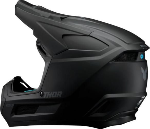 Casca Moto MX Enduro Copii Fleet Blackout Matte Black 25